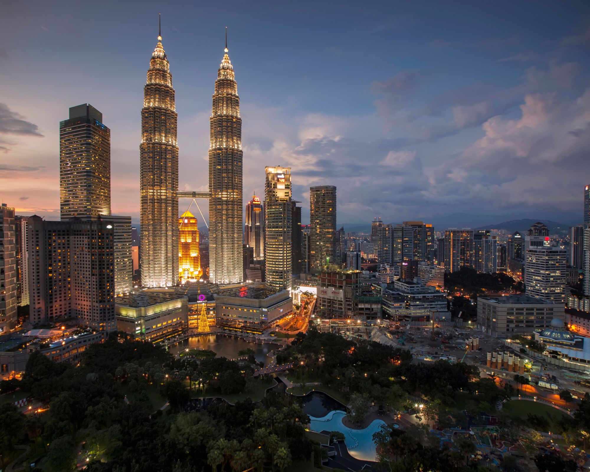 Kuala Lumpur skyline, Malaysia