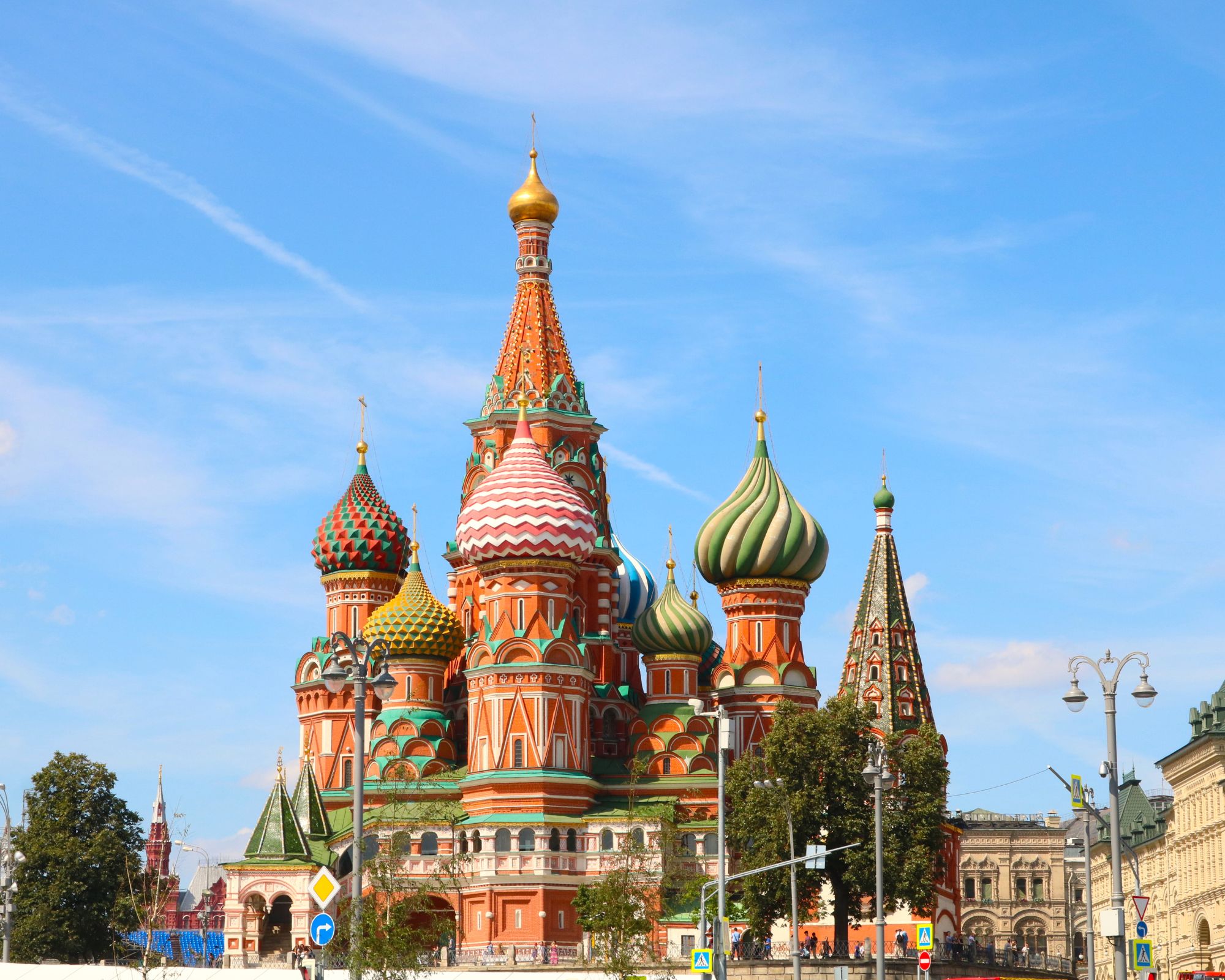 Saint Basil's Cathedral in Moscow
