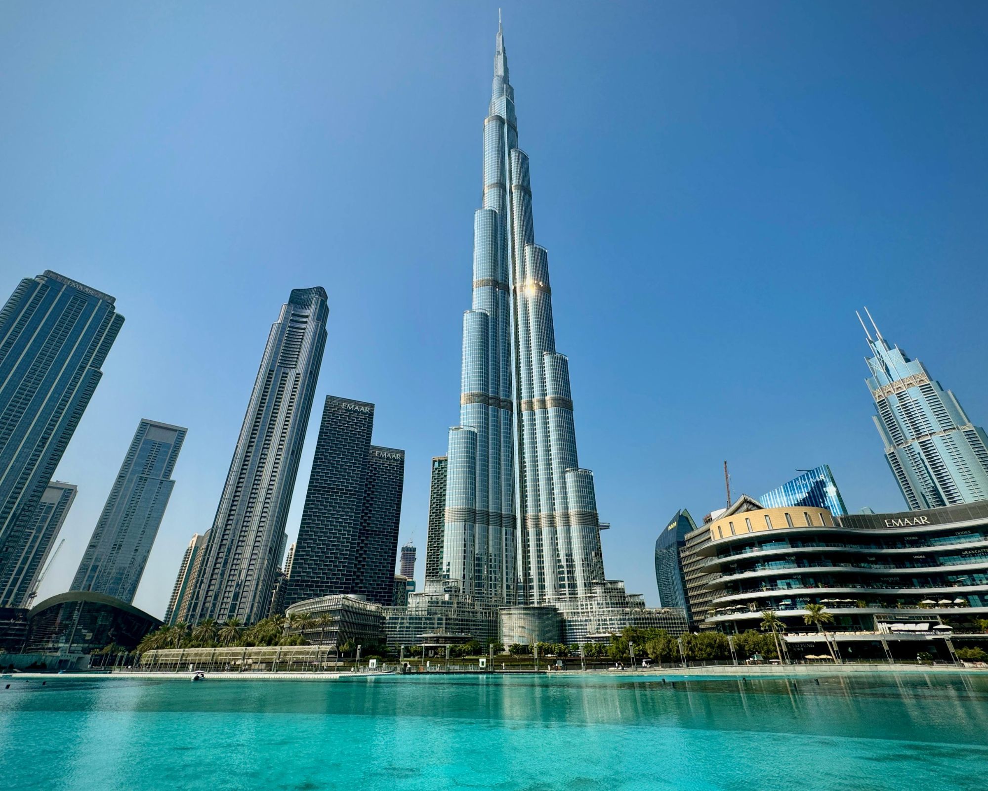 Dubai skyline in the UAE